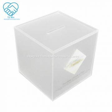 Smooth surface showcase display handmade box clear acrylic shoe box