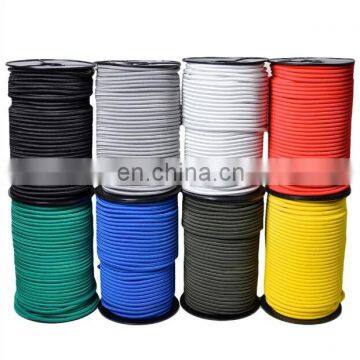 Factory directly cotton 5mm elastic cord bungee cord hoodie cord