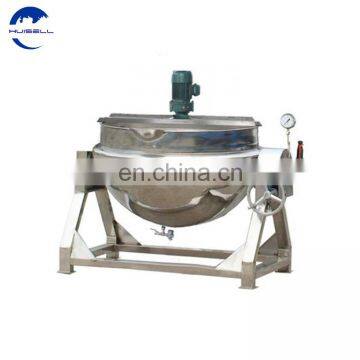 Tilting/agitation Jacketed Kettle/ Boiler/vessel Gas Heating Tilting Jacketed Kettle Steam Jacket Cooking Mixer