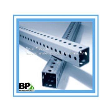 Galvanized Tubular Steel Traffic Sign Post photo-2