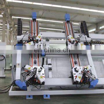 China Supplier Automatic Aluminum Window 4 Heads Crimping Machine