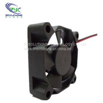 35*35*10mm 35mm 3510 DC 5v Dual ball bearing axial cooling fan with 3pin for FG