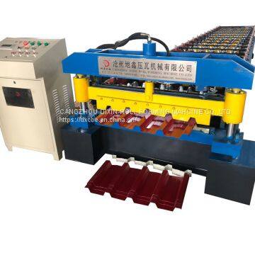 New type galvanized 686 trapezoidal plate ibr roof sheet metal stamping machines with high speed