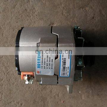 China Heavy Duty Shacman Truck Engine Spare Parts 612600090259 Weichai Alternator photo-2