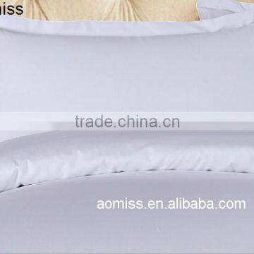 100% Egyption Cotton Plain White Hotel Bed Sheets photo-2