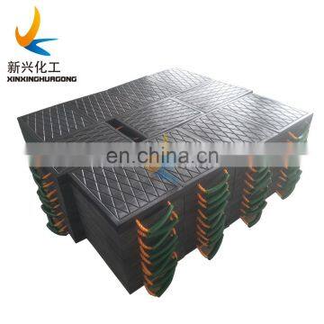 anti slip UHMW UHMWPE outrigger pad UHMWPE plastic crane outrigger pad mobile portable UHMW crane outrigger stabiliser pad