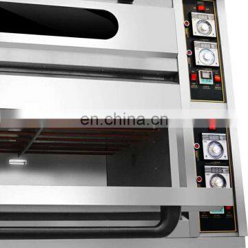 Oven With a Regular Commercial Two - Story Four Large - Scale Bread Electric Oven Cake and Pizza Double photo-3