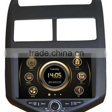 New design Touch screen HD car central multimedia for Chevrolet AVEO with GPS/Bluetooth/Radio/SWC/Virtual 6CD/3G /ATV/iPod