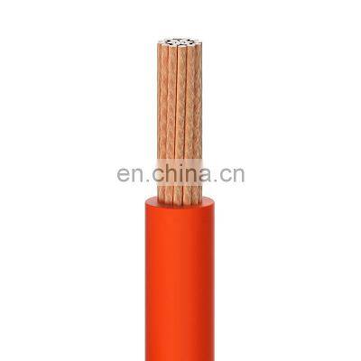 colored 50mm welding cable electric welding copper cable with certificate