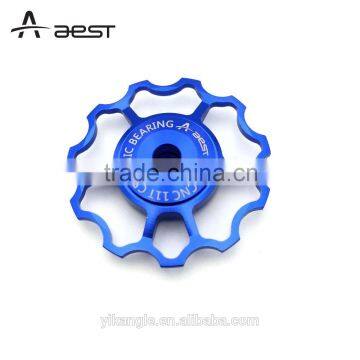 AEST CNC Bicycle guide pulley with ceramic bearing