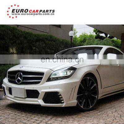MB CLS CLASS W218 CLS350 Body Kit for W218 CLS300 CLS350 CLS63 to WD Style With Front Bumper Rear Bumper Muffler Tips Grill photo-3
