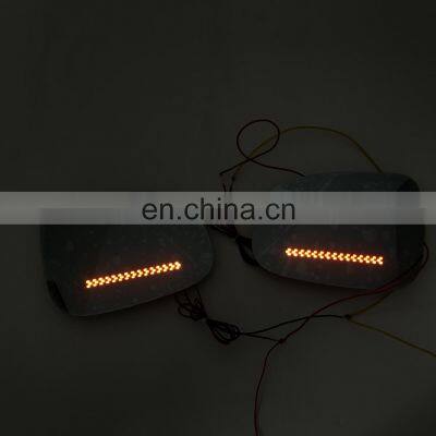 Panoramic rear view blue mirror glass Led turn signal Heating blind spot monitor for Toyota crown 2015,2pcs