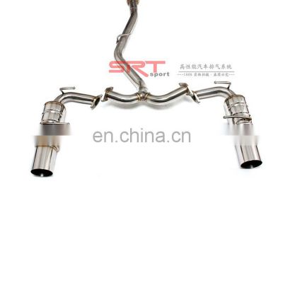 Exhaust Pipe for Toyota GT86 titanium exhaust catback with quad double tip