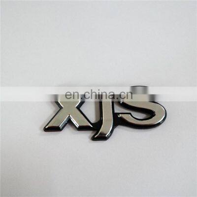 Chrome 3D ABS Custom Sticker Emblem Auto Lettering Decals Car XJS Badge