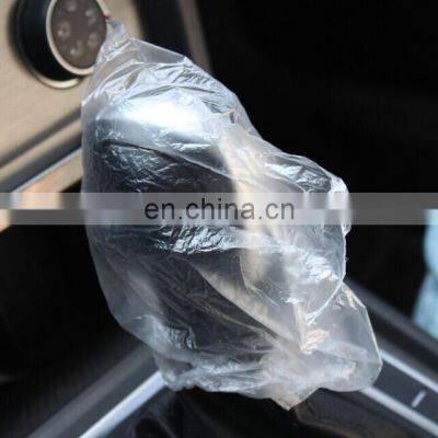 JZ Car shifting lever cover for disposable plastic auto protective covers