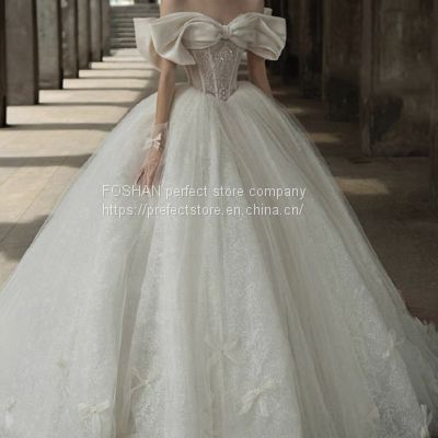 2021 winter new simple temperament travel photography registration wedding dress