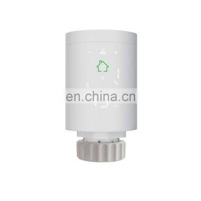 ZigBee radiator valve smart radiator valve mobile phone remote control smart temperature regulator