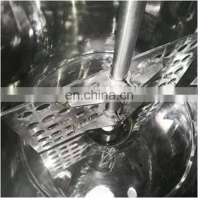 High Shear Mixer Vacuum Homogenizer Emulsifier For Ointment Cosmetic Toothpaste Cream