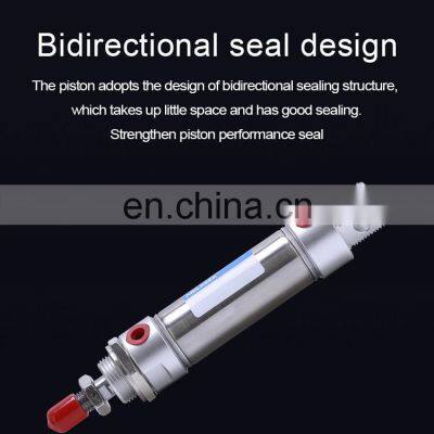 ISO6432 MA MI Series Double Acting Stainless Steel Mini Air Pneumatic Cylinder
