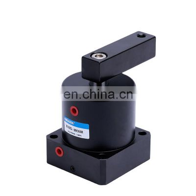 SRC Series 90 Rotation Angle Threaded Interface Rotation Stroke Piston Rod Movement Rotation Air Rotary Cylinder