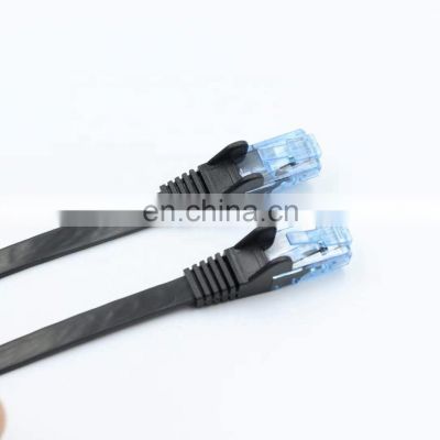 best price Good quality Flat UTP/FTP Cat5e Cat6 Cat7 rj45 patch cord cable