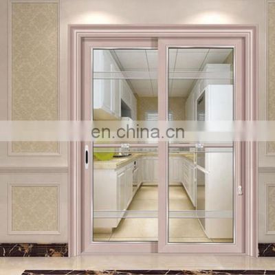 waterproof security aluminium glass sliding door