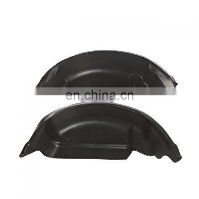 Black rear wheel well guards for Ford F150 2015-2018