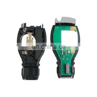 2 Buttons Keyless Entry 433 / 315 Mhz Car Remote Key Case For Benz NEC & BGA Smart Car Key
