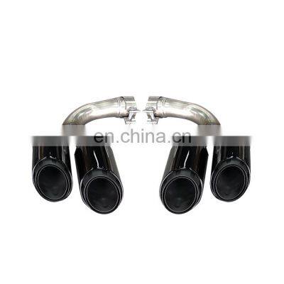 Three-Tier Exhaust Pipes  For Porsche Cayenne Sports Style