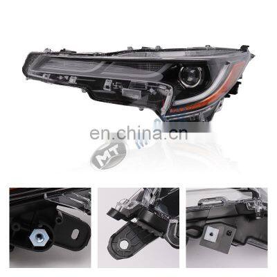 MAICTOP Car Body Parts Front LED Headlights For Corolla USA 2019 2020 SE Head Light photo-4