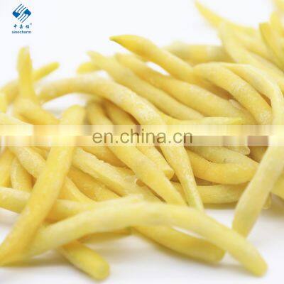 Garden Bean IQF Frozen Bright Golden Yellow Wax Bean Whole