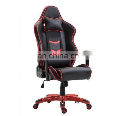 Factory China Modern  High Back PU Leather Adult RGB Racing Computer PC Gamer Chair Gaming Chairs Parts With LED