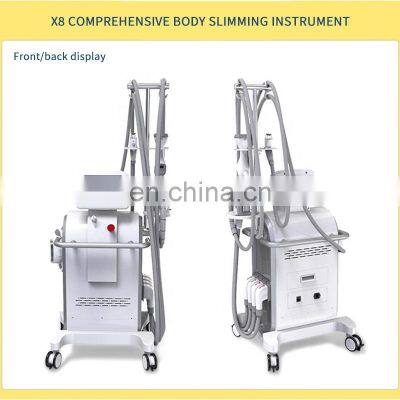 Roller Negative Pressure Vacuum Massage Cavitation RF Slimming Machine Facial Lifting Body Shaping Beauty Equipment