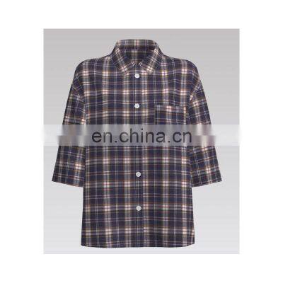 2022 LUXURY NEW Check 100% Cotton High Density Yarn Dyed Fabric for Shirt photo-3