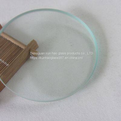 Dongguan processing 3mm high-definition lamp panel glass step glass customized toughening