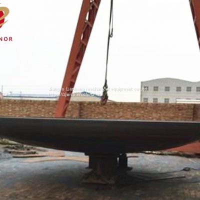 Large Carbon Steel Spherical crown head Fabricated as Per Applicable Codes 7800mm*18mm