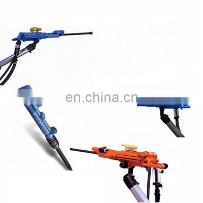 Pusher leg hydraulic hand rock drill