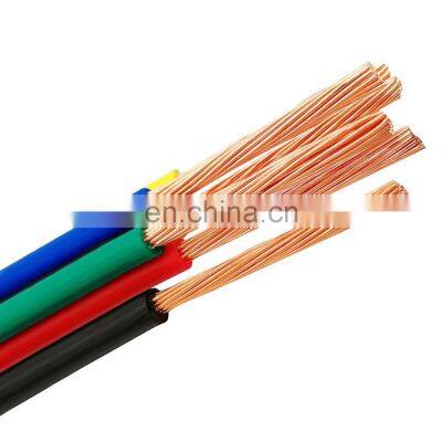 Electric Wires Cables 2.5Mm Flexible Copper Electric Cable 450/750V Copper Building Wire photo-2