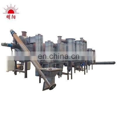 Sawdust rick husk  rotary carbonization furnace for 24*7 continuous production