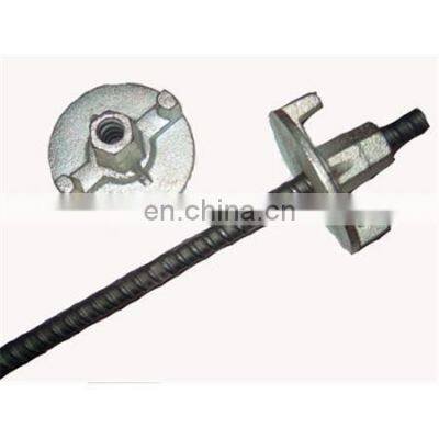 15mm 17mm Formwork Tie Rod Constructon Concrete Wall Accessories waterstop Tie rod wing nut