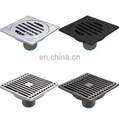 Sealed Concealed Rust Industrial Balcony Square Commercial Floor Drain