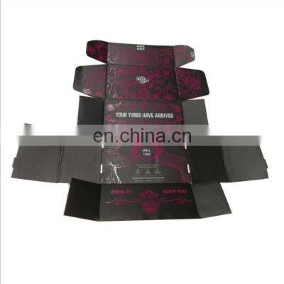 Ever Bright New Arrival Pink Color Customized Size Corrugated Plain Airplane Corrugated Cardboard Mailing Box With Logo photo-4