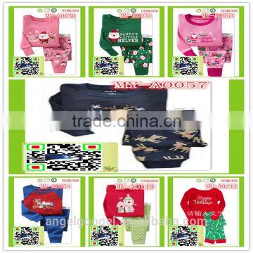 wholesale Christmas pajamas baby pijamas kids pyjamas clothing set MY-PCh