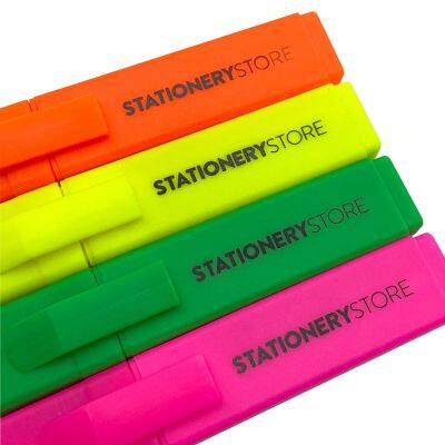 Wholesale Custom Non Toxic Fluorescent Square Highlighter Pen Washable School Water Based Markers Set for Kids photo-2