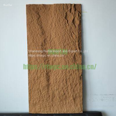 1200*600 Lightweight PU Stone Panel Wall Faux Polyurethane Stone Panel 3D Wall Panel Board photo-2