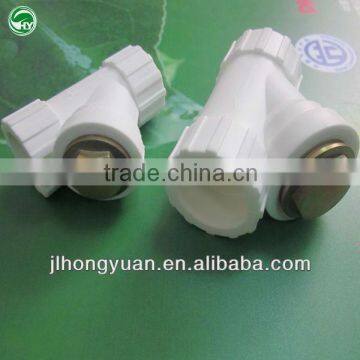 Hot sale plastic ppr filter ball valve