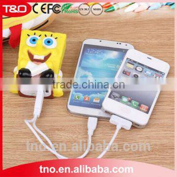 Wholesale Cartoon SpongeBob Power Bank 2600mah photo-3