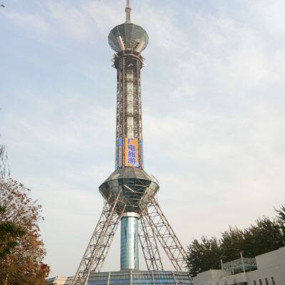 Telecom Steel 3 Legs Four Legged Tubular Tower and Radio TV Antenna Telecom Tower High Quality and Low Price