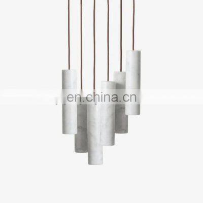 Spanish alabaster linear pendant light for bedroom living room dining room stairwell lighting brass bracket pendant light