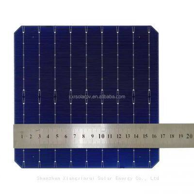 Bifacial Topcon Solar Cell 166 x 166 mm 9bb High Efficiency 23.8% Cell